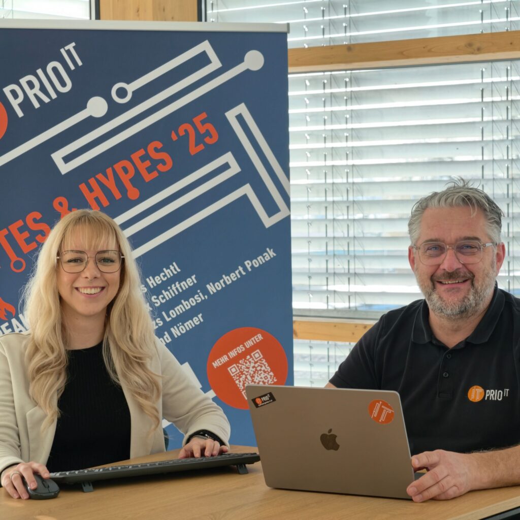 Miriam Burtscher und Bernd Noemer PRIO IT Vorarlberg wiasano Nuzter